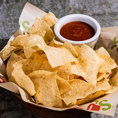 "Tostada Chips and Salsa (Chilis American Restaurant) - Click here to View more details about this Product